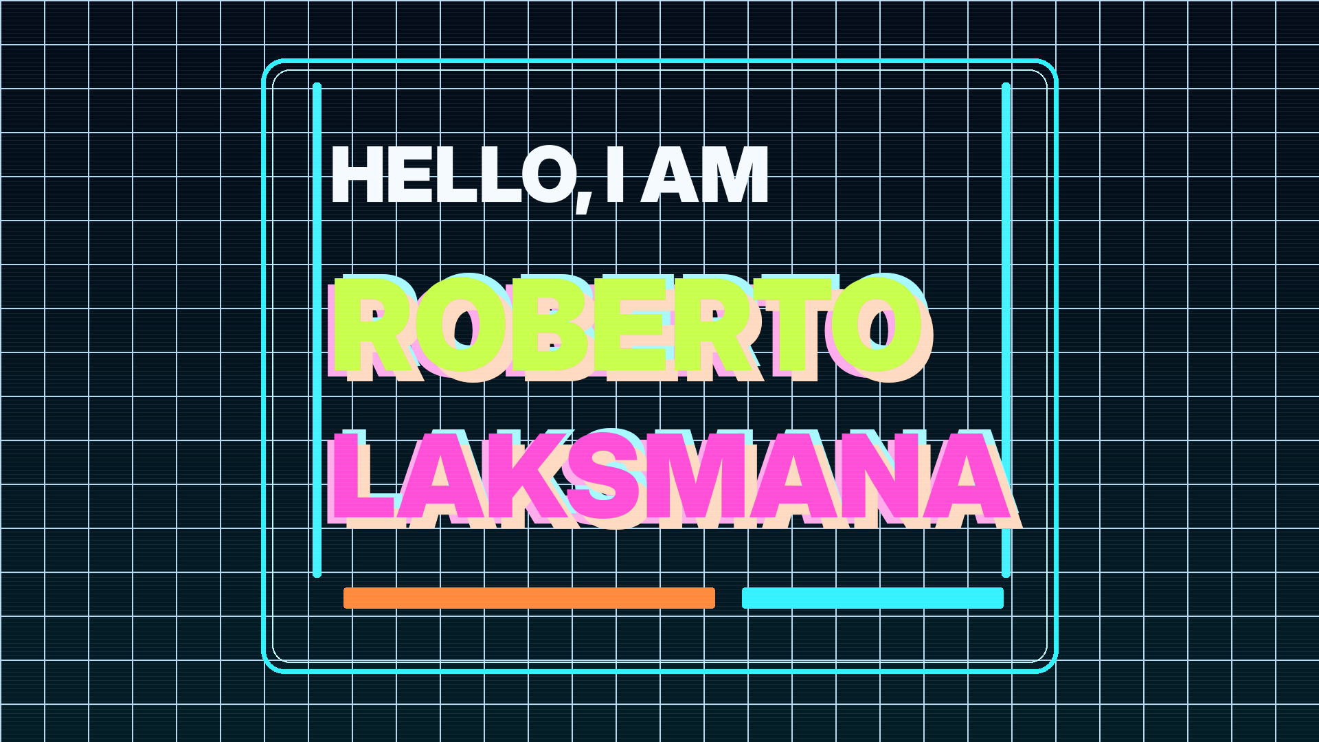 Hello, I am Roberto Laksmana particle scene preview